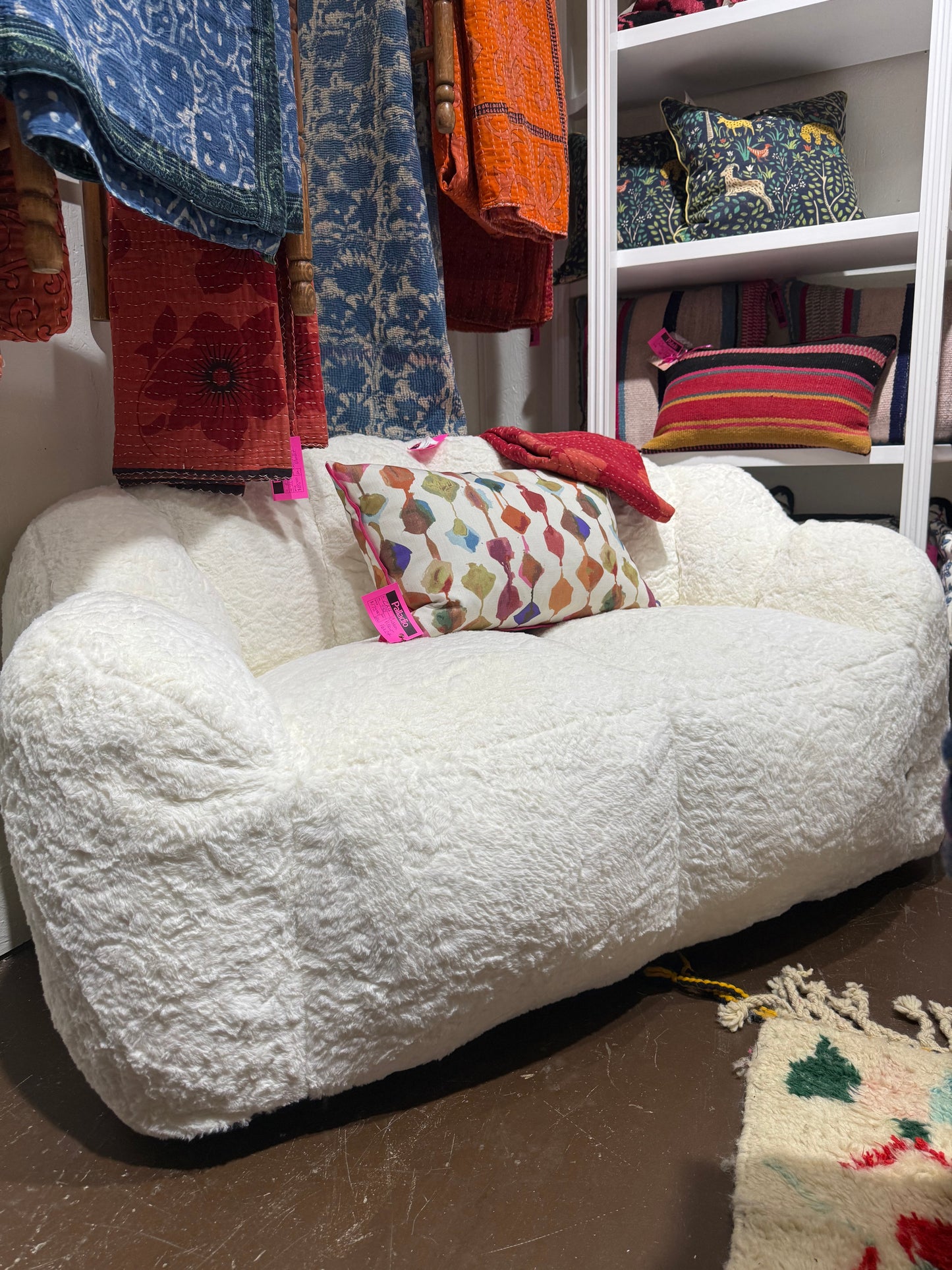 Giant White Bean Chair