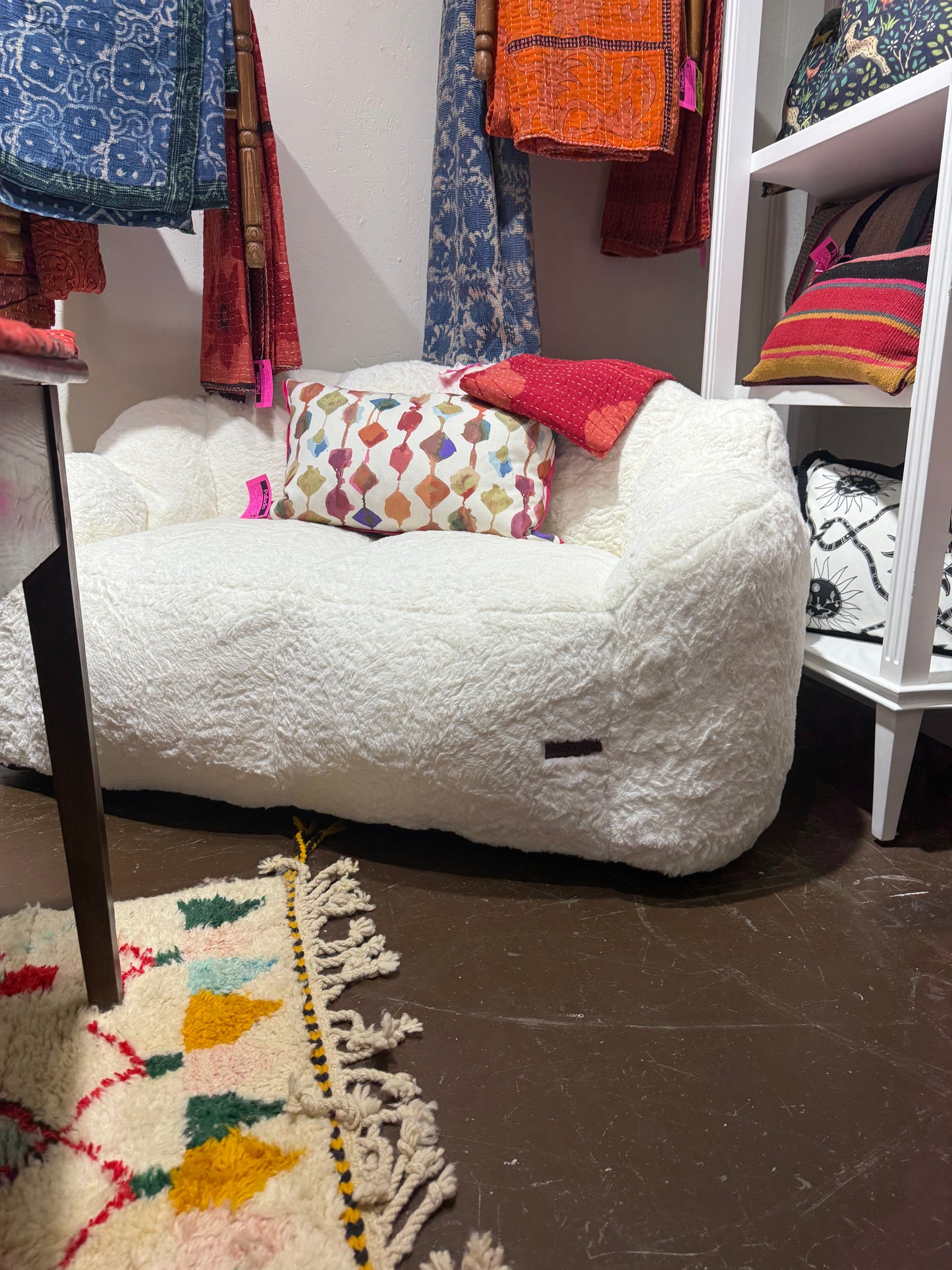 Giant White Bean Chair