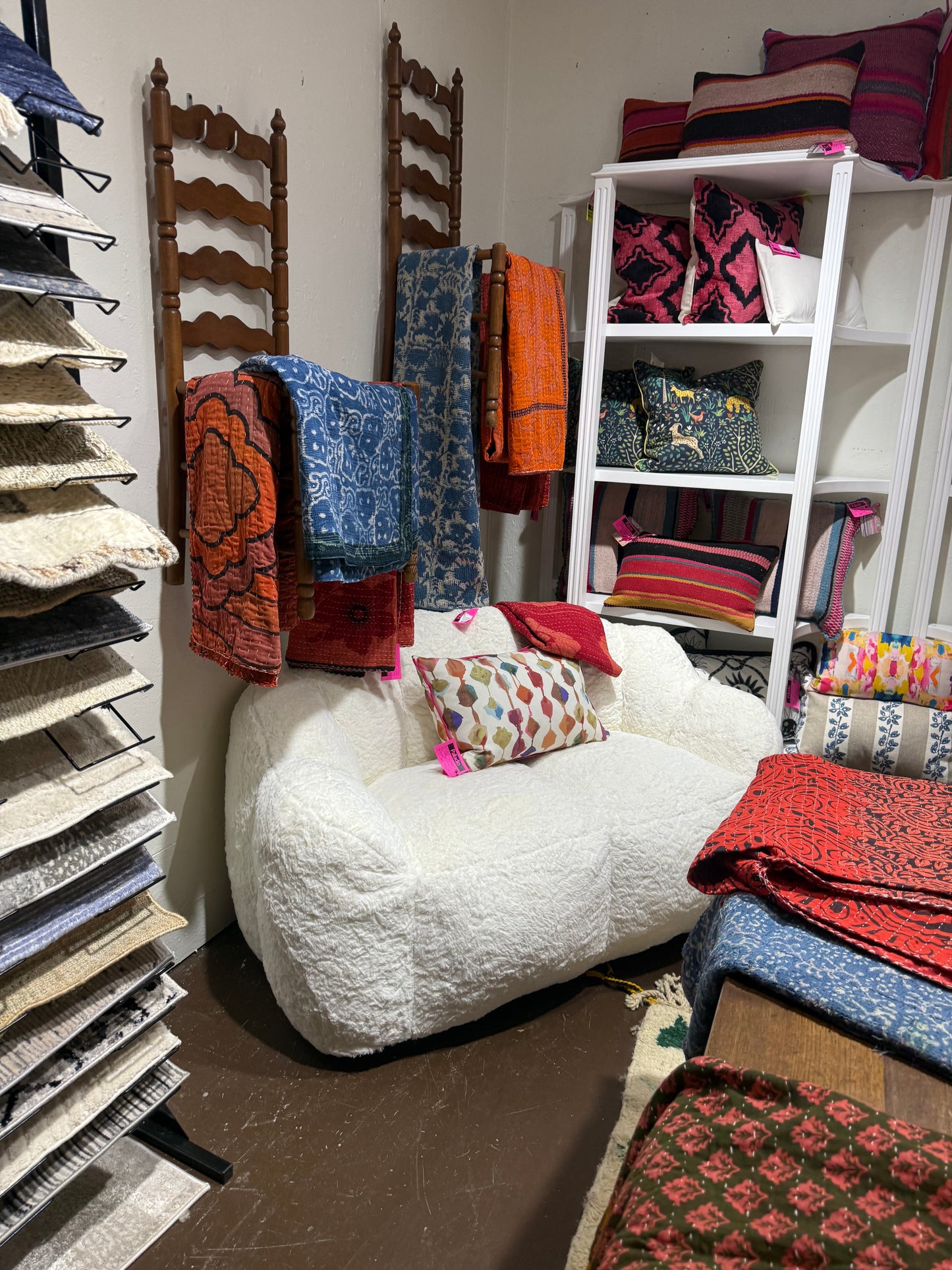 Giant White Bean Chair