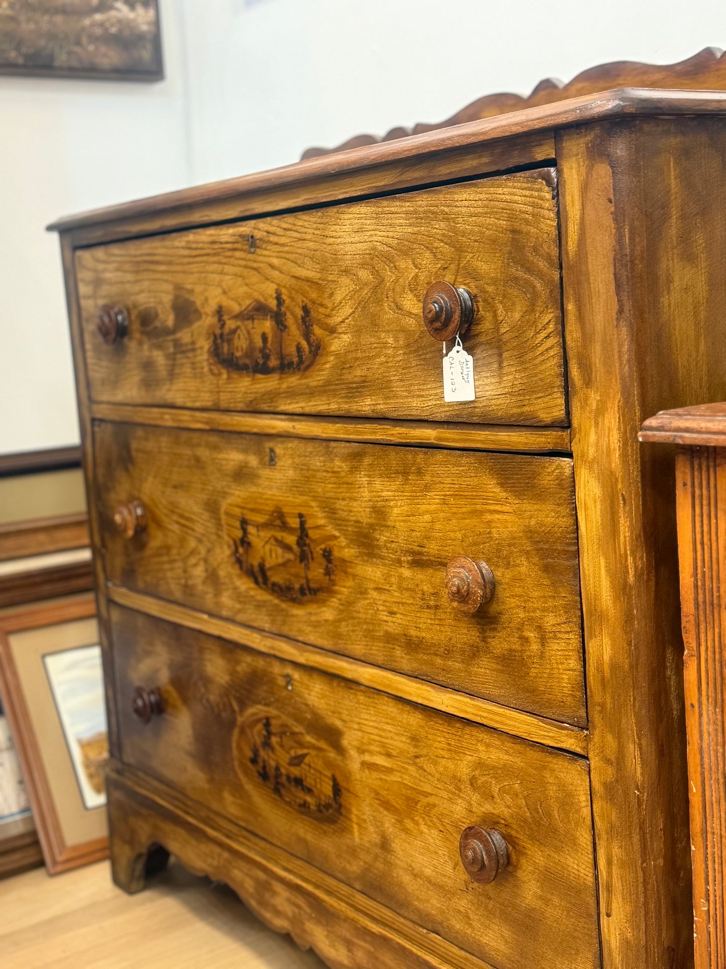 Dutch Themed Dresser