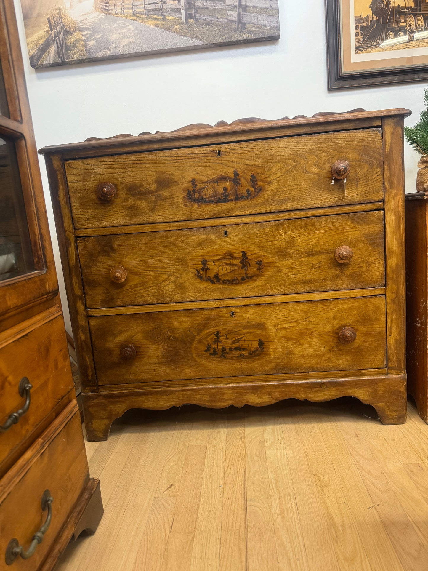 Dutch Themed Dresser