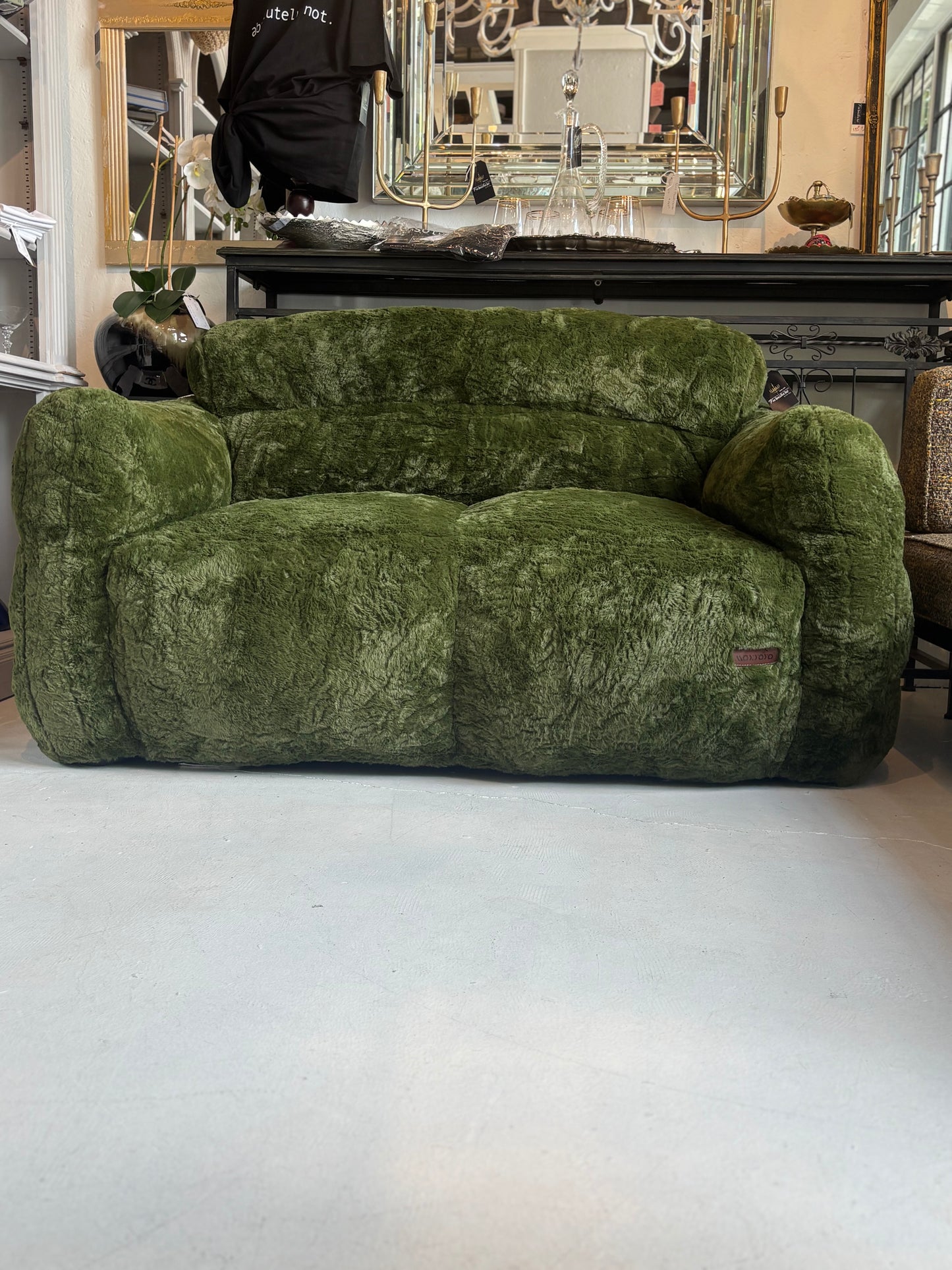Giant Dark Green Bean Chair