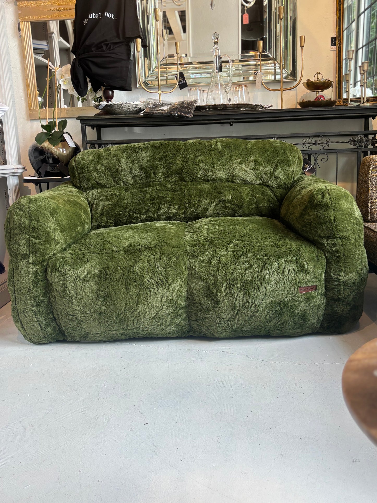 Giant Dark Green Bean Chair