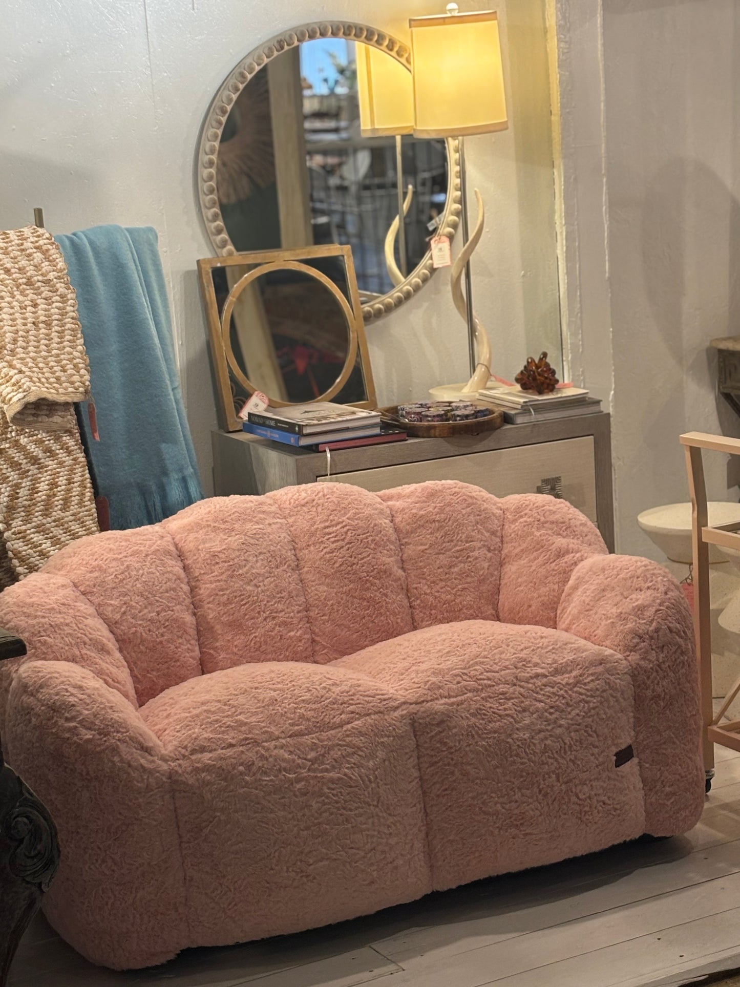Giant Pink Bean Chair