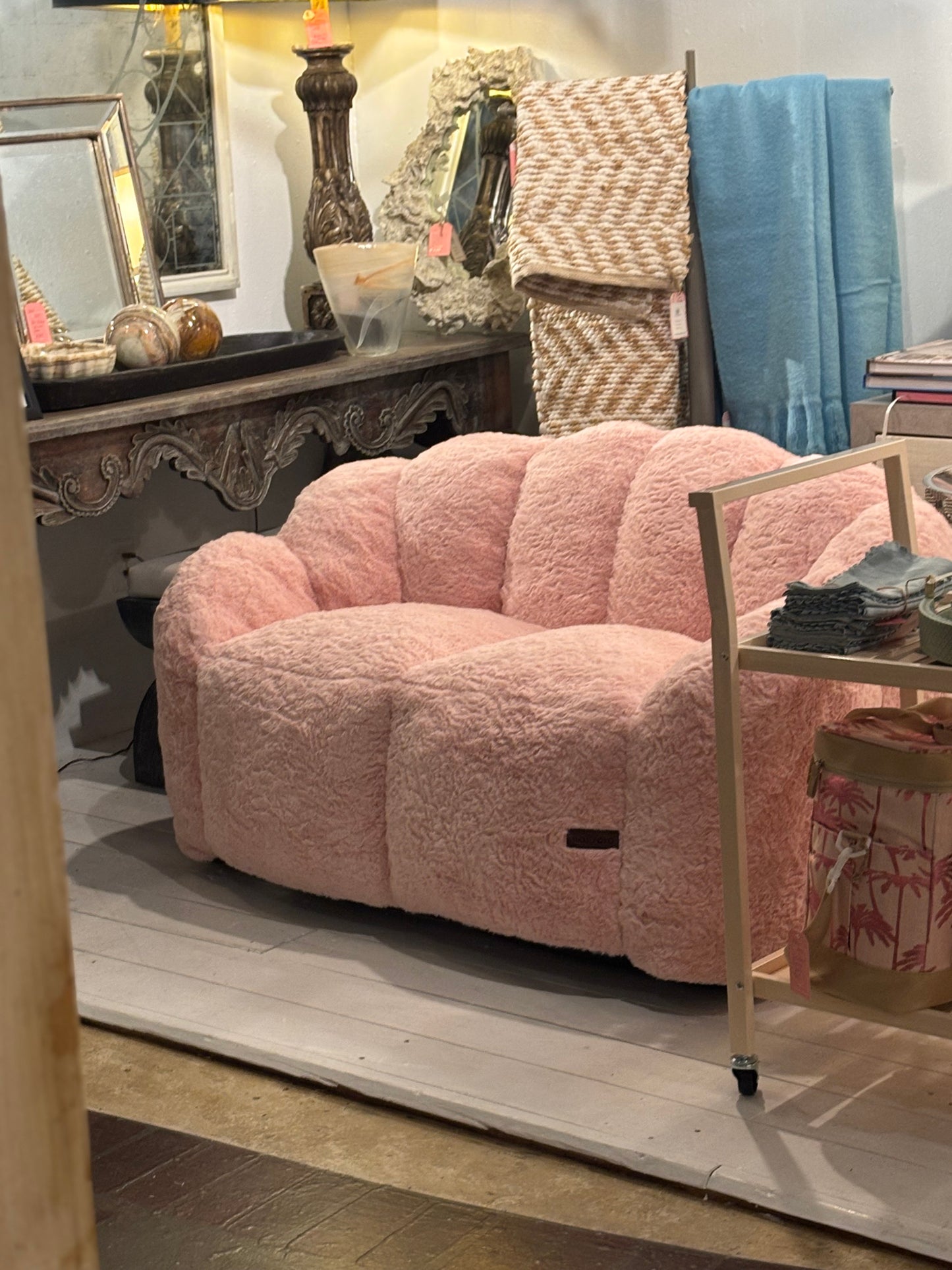 Giant Pink Bean Chair