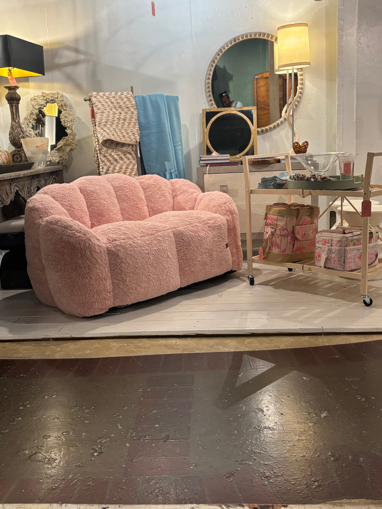 Giant Pink Bean Chair