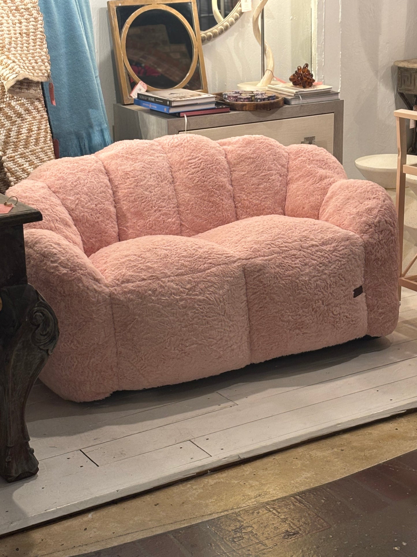 Giant Pink Bean Chair