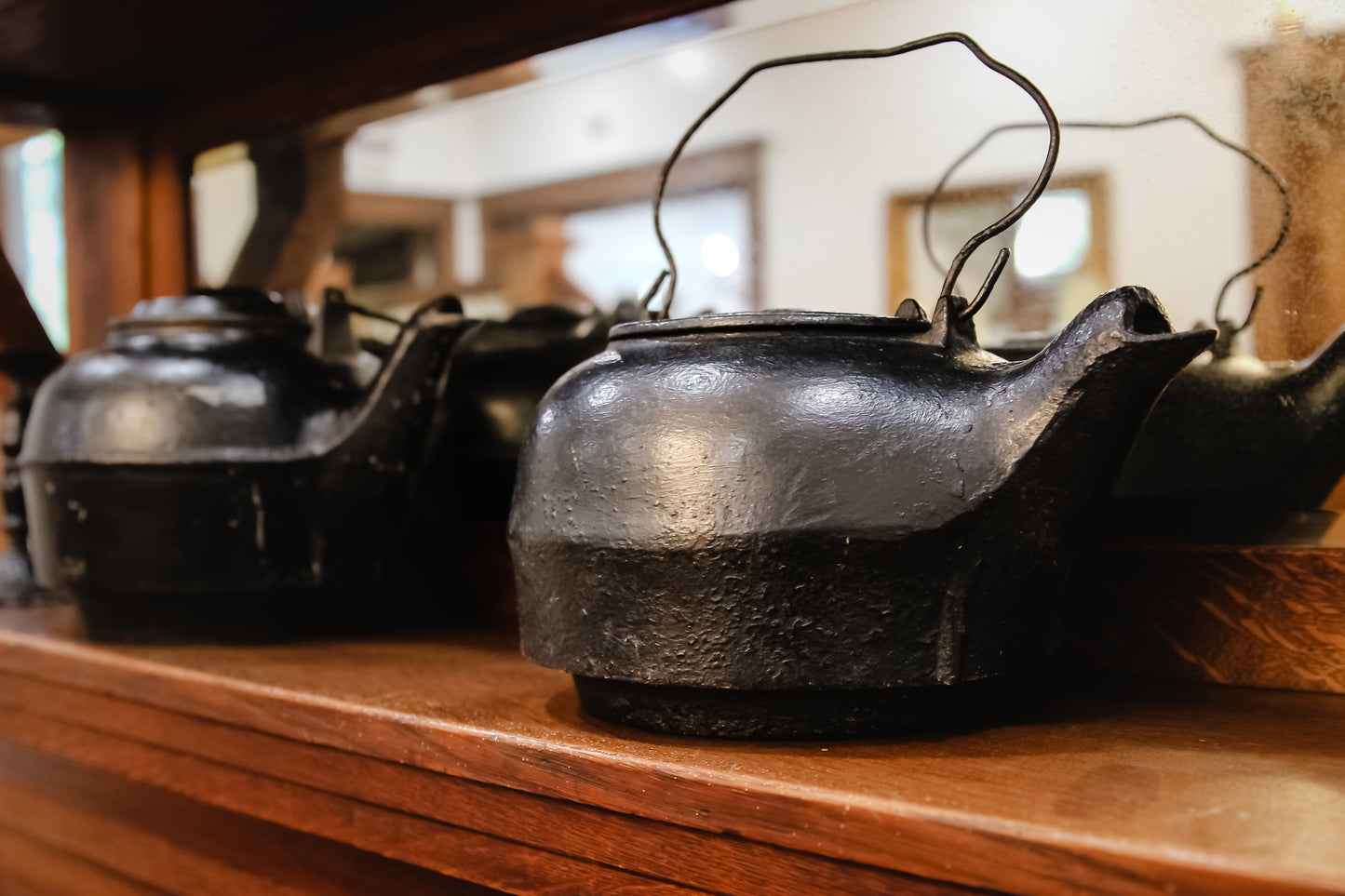 Cast Iron Tea Kettles 1800’s