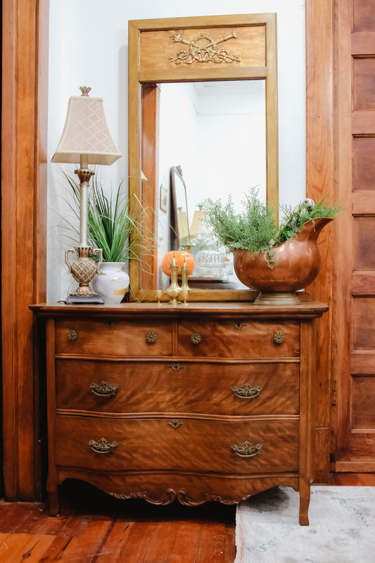 Antique Tiger Oak Dresser