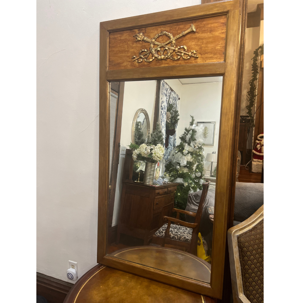 Medieval Rectangular Mirror with Medieval symbol